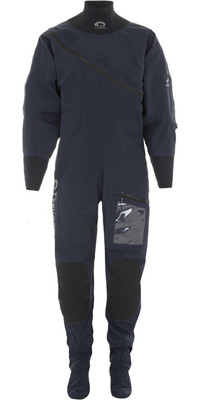 2024 Typhoon Mens Marros Front Zip Drysuit 100190 - Navy